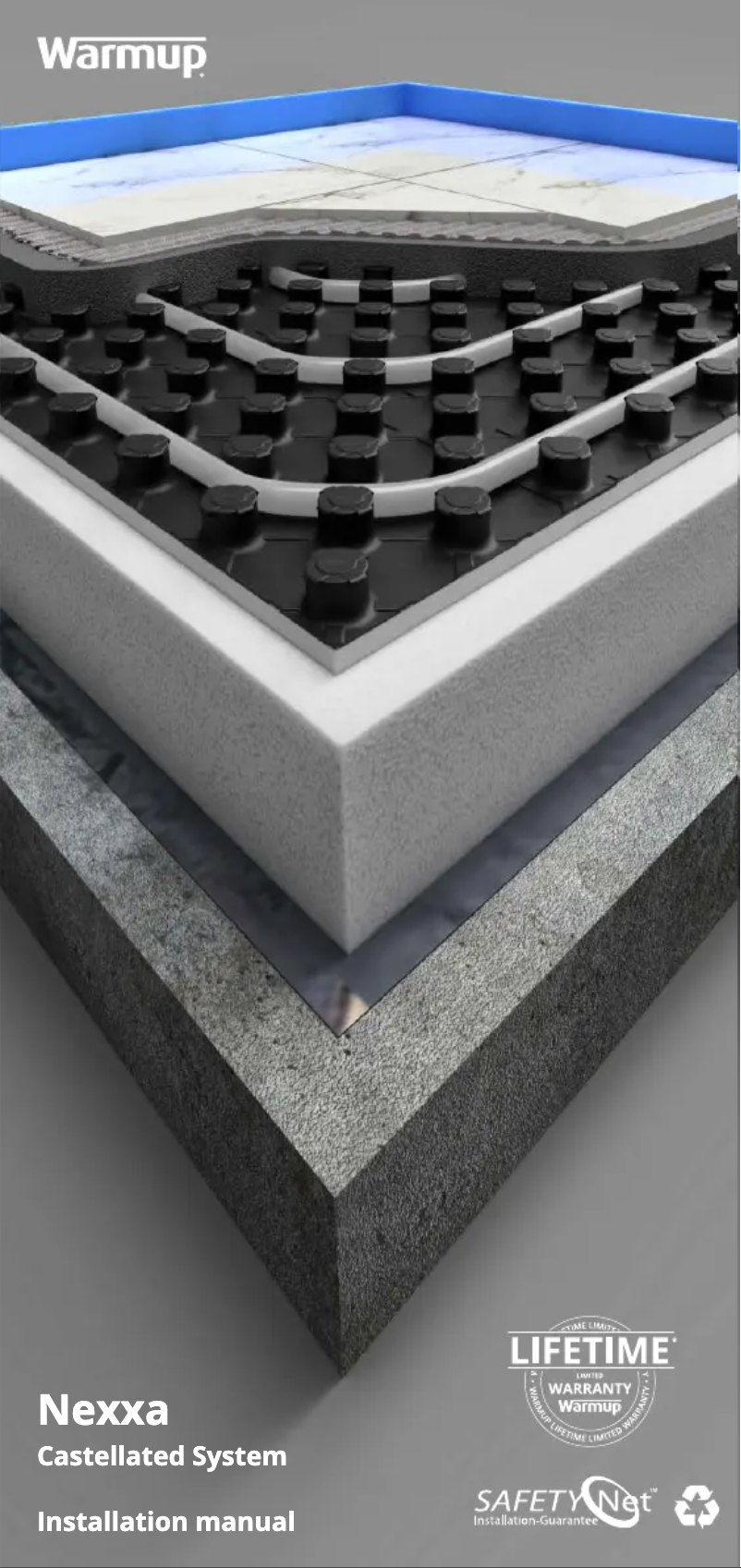 Página 1 del manual Manual de usuario Warmup Nexxa