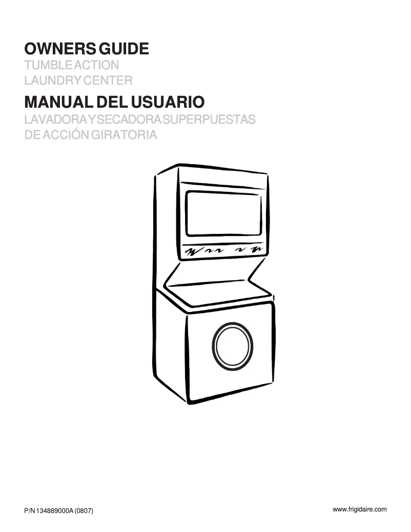 Image de la première page du manuel de l'appareil GLEH1642FS