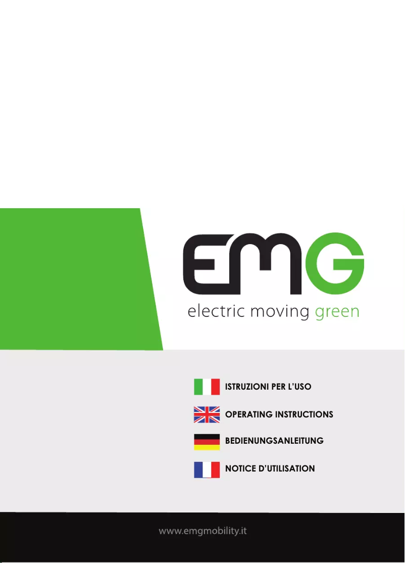 Page 1 de la notice Manuel utilisateur EMG Lord