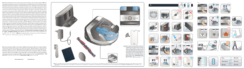 Page n°1 - Manuel utilisateur Rowenta Smart Force Cyclonic Connect RR8021WH