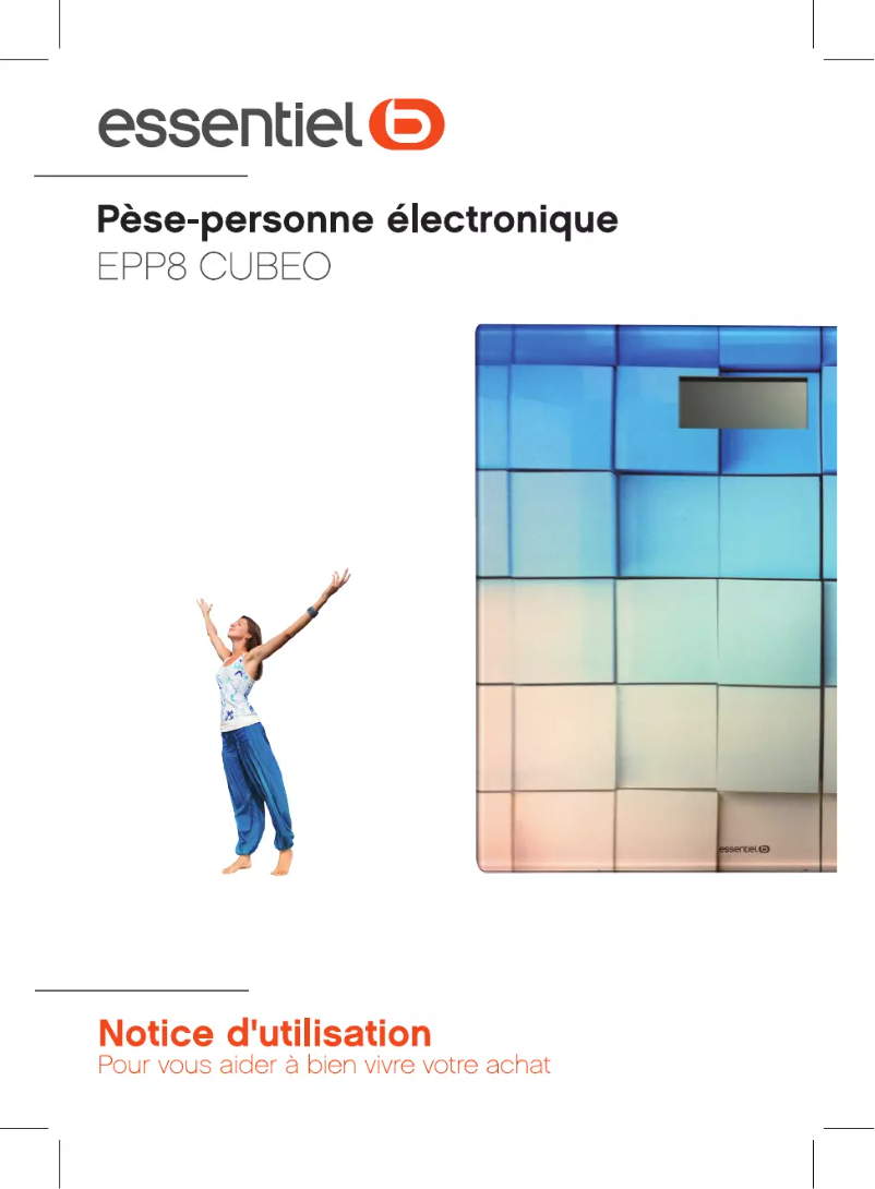 Page 1 de la notice Manuel utilisateur Essentiel B EPP8