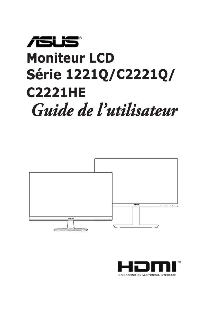 Page n°1 - Manuel utilisateur Asus C2221HE