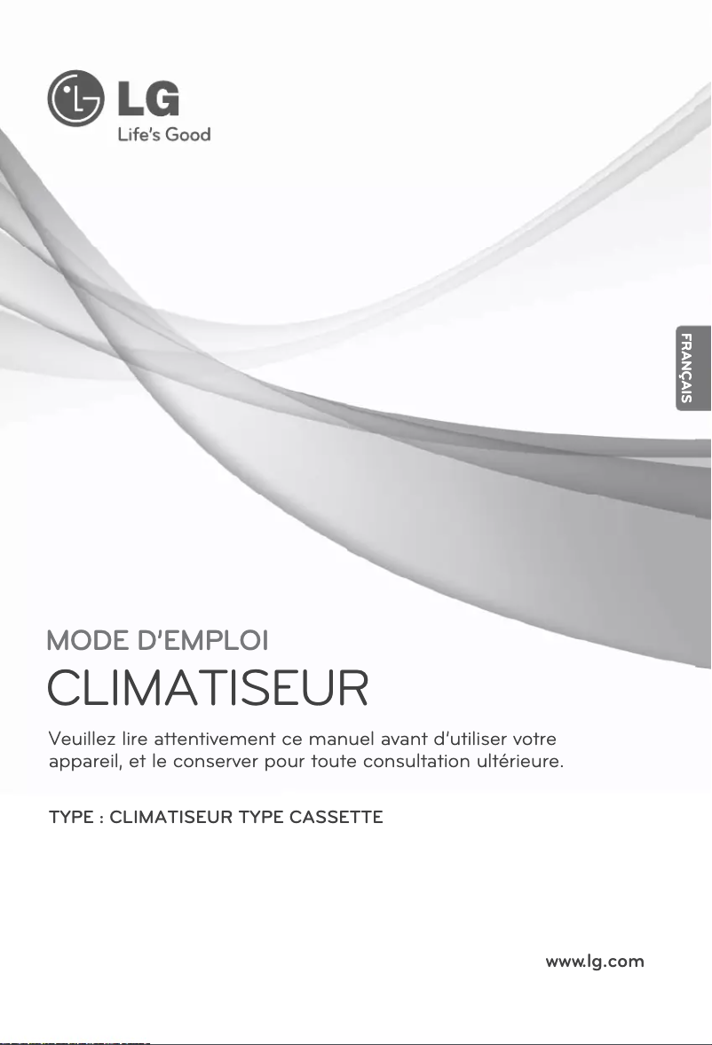 Image de la première page du manuel de l'appareil ARNU09GTRC2