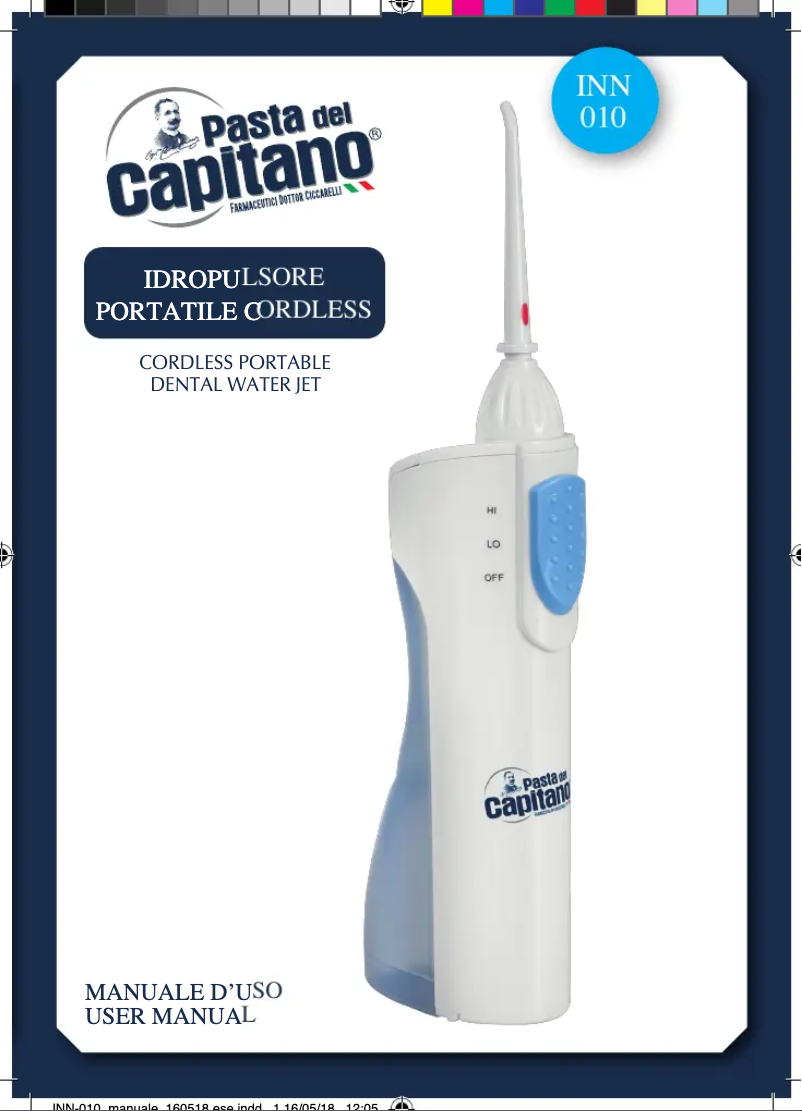 Image de la première page du manuel de l'appareil INN-010