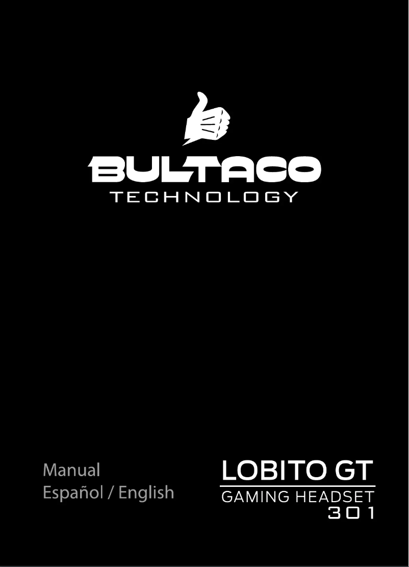 Page 1 de la notice Manuel utilisateur Bultaco Technology Lobito GT 301