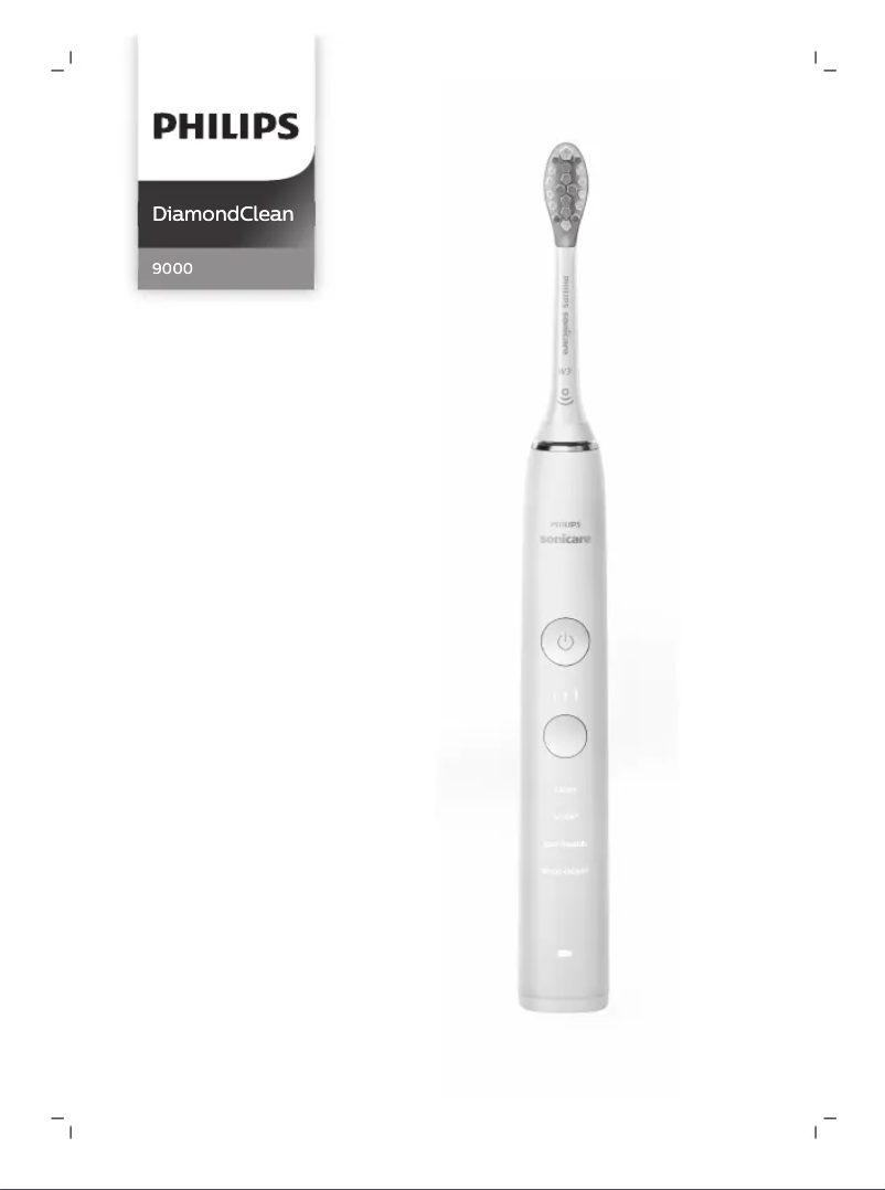 Image de la première page du manuel de l'appareil Sonicare AirFloss Ultra HX8494