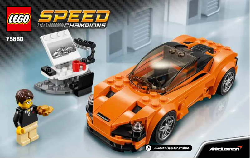 Page n°1 - Manuel utilisateur Lego Speed Champions 75880