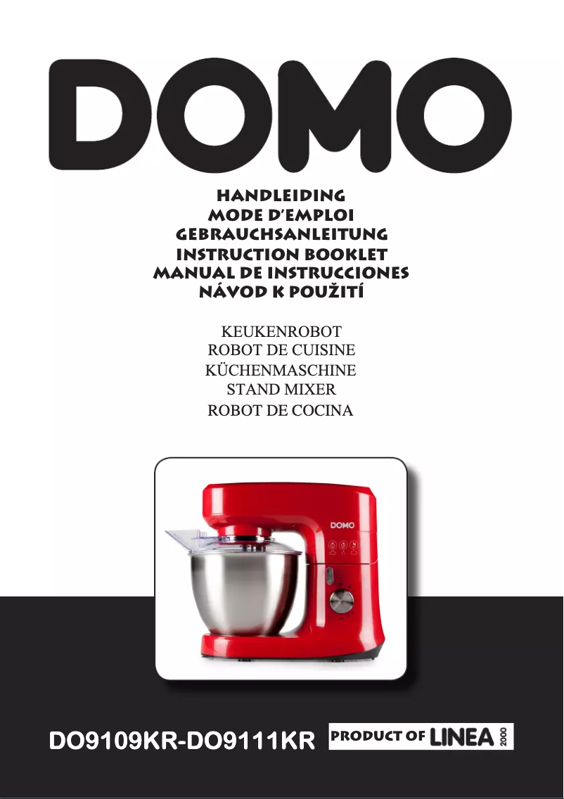 Page n°1 - Manuel utilisateur Domo DO9109KR