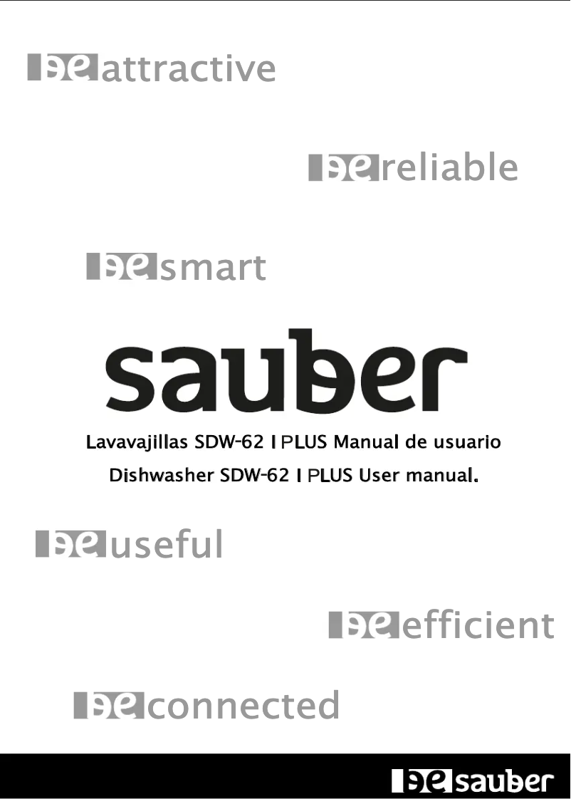 Page 1 de la notice Manuel utilisateur Sauber SDW62I.PLUS