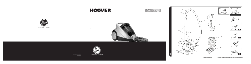 Page n°1 - Manuel utilisateur Hoover SX70_SX02011