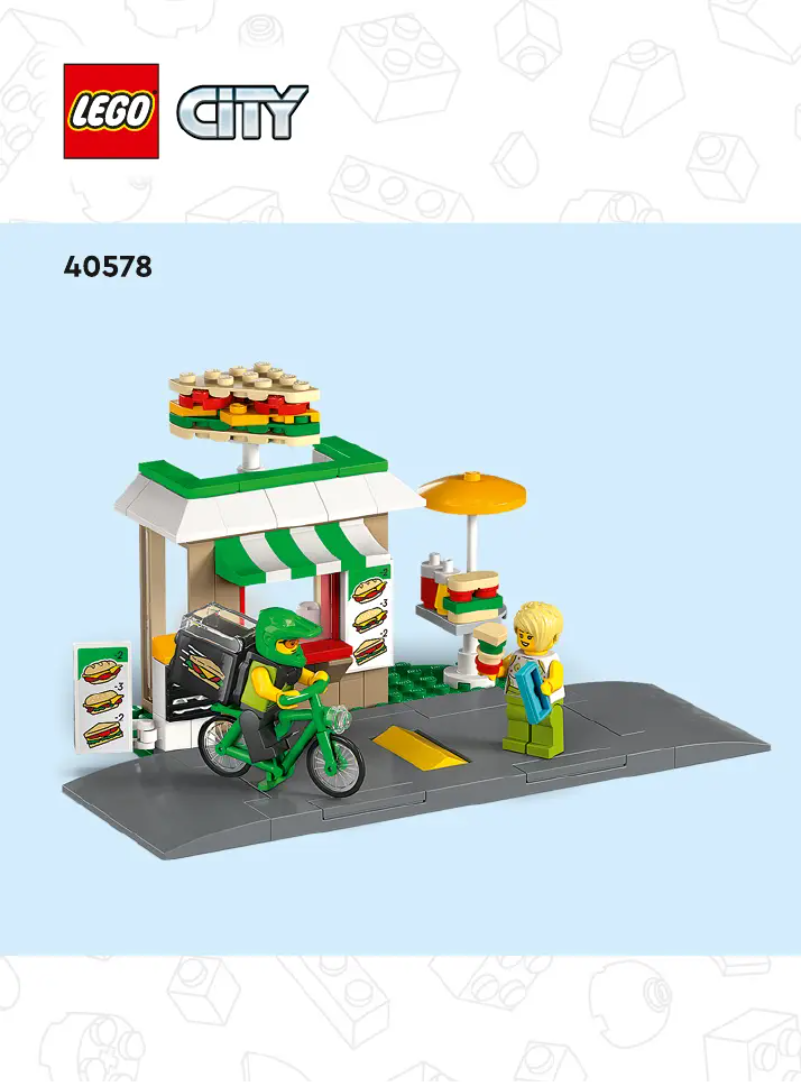 Página 1 del manual Manual de usuario Lego City 40578