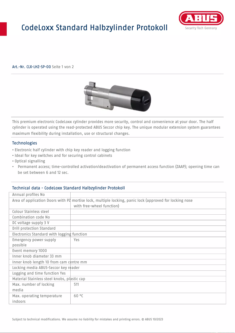 Image de la première page du manuel de l'appareil CLX-LHZ-SP-00