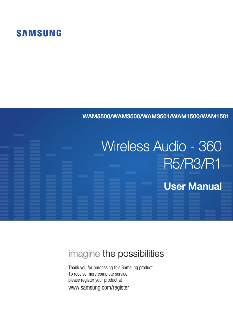 Page n°1 - Manuel utilisateur Samsung R1