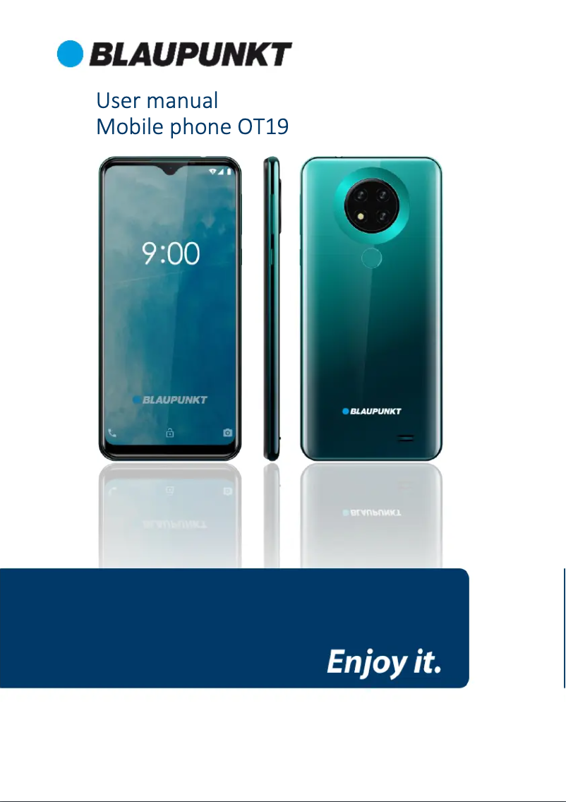 Página 1 del manual Manual de usuario Blaupunkt OT 19