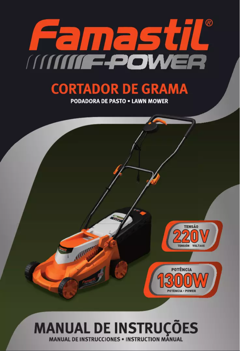 Page 1 de la notice Manuel utilisateur Famastil F-Power 1300W