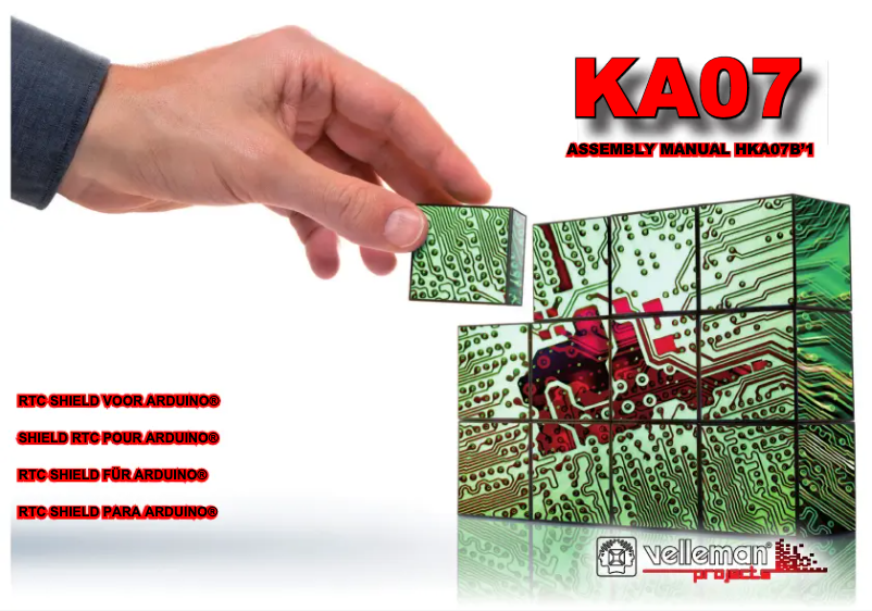 Página 1 del manual Instrucciones / montaje Velleman KA07