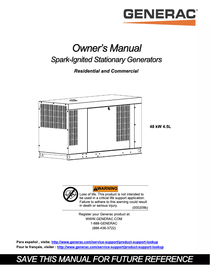 Image de la première page du manuel de l'appareil RG04845KNAX