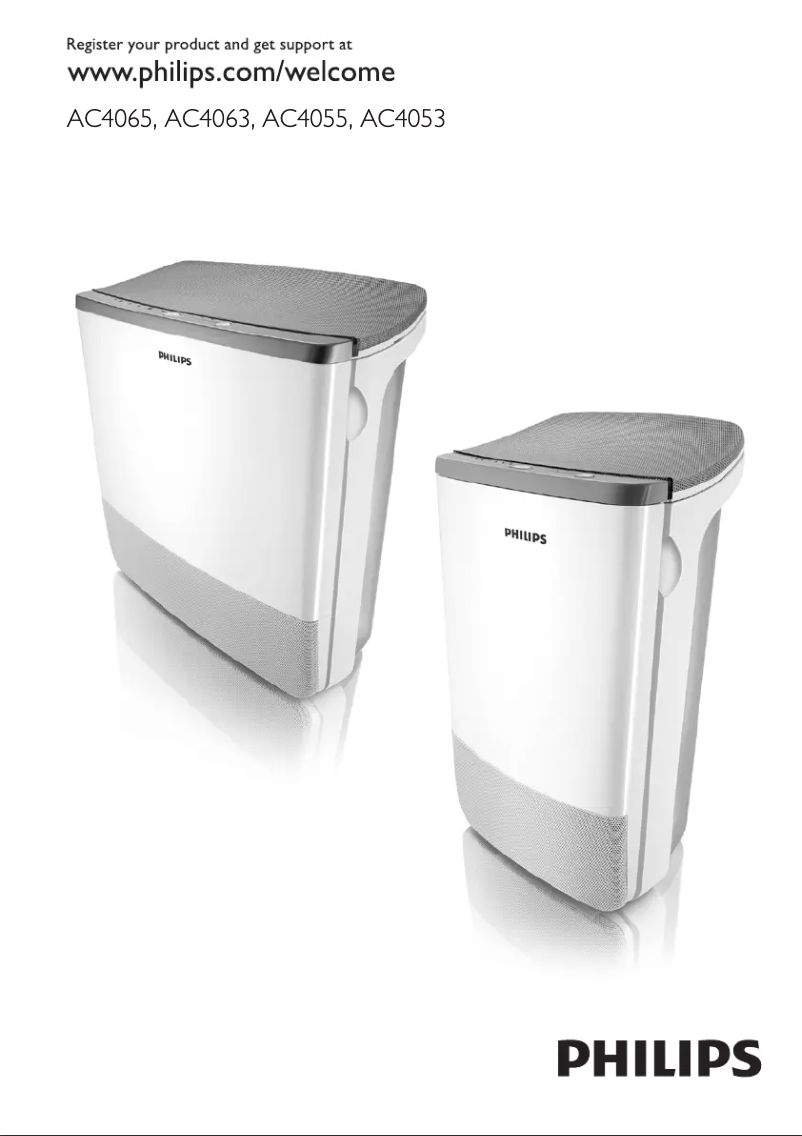 Imagen de la primera página del manual del dispositivo AC4055