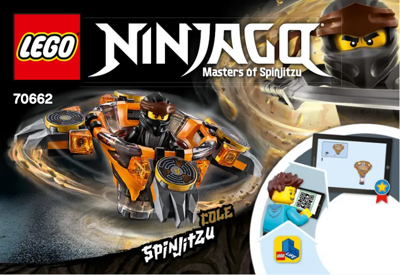 Page n°1 - Manuel utilisateur Lego Ninjago 70662
