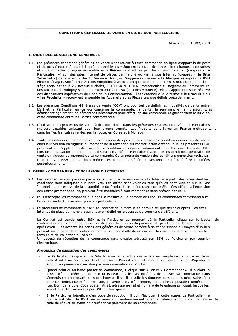 Page 1 de la notice Mode d'emploi Neff D95XAM2S0
