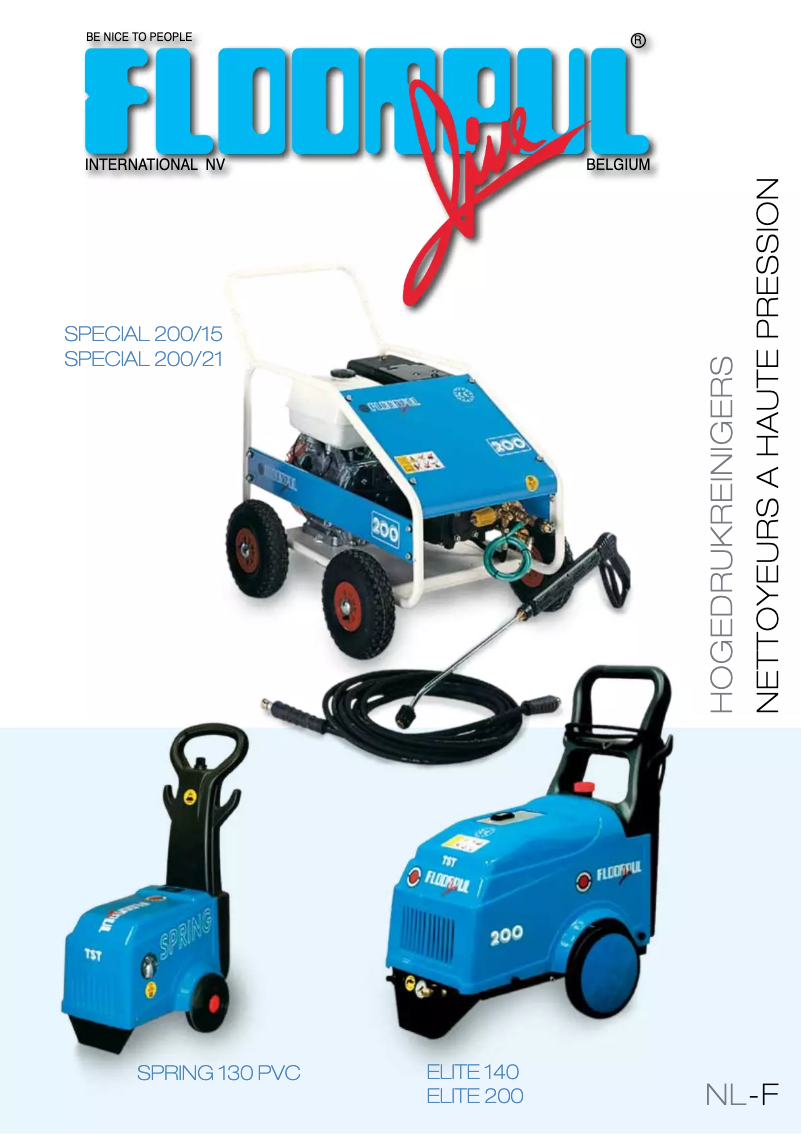 Página 1 del manual Manual de usuario Floorpul Special 200.15