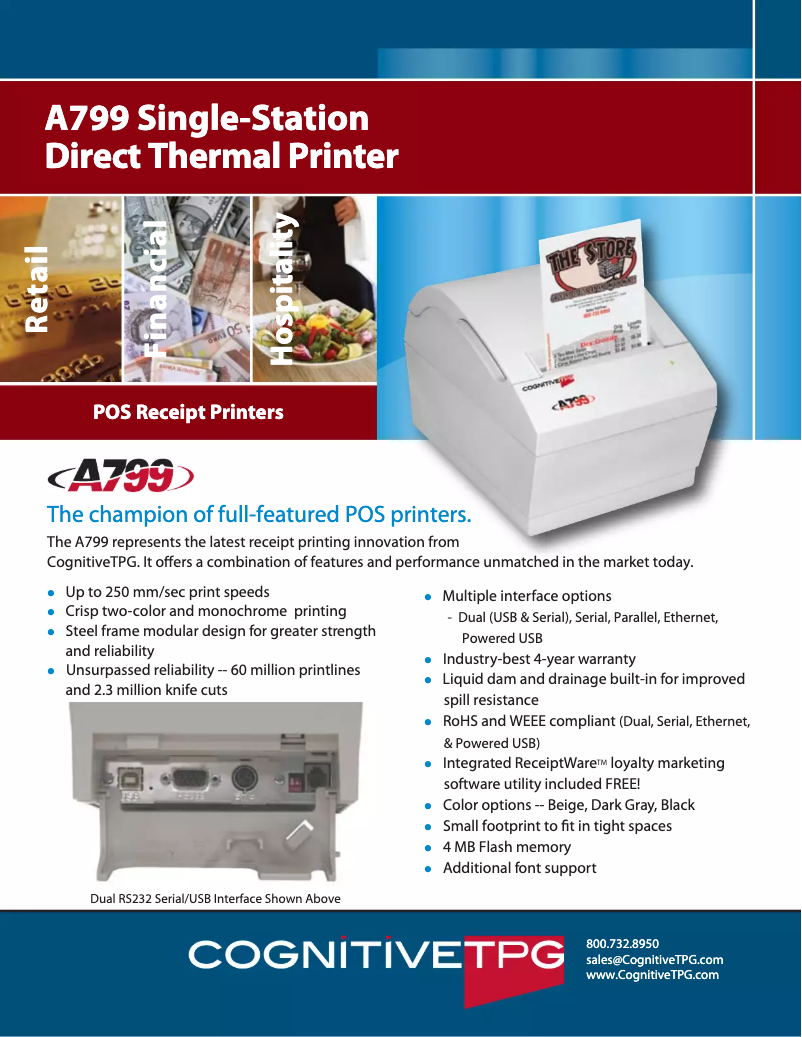 Page 1 de la notice Manuel utilisateur Cognitive TPG DLXi