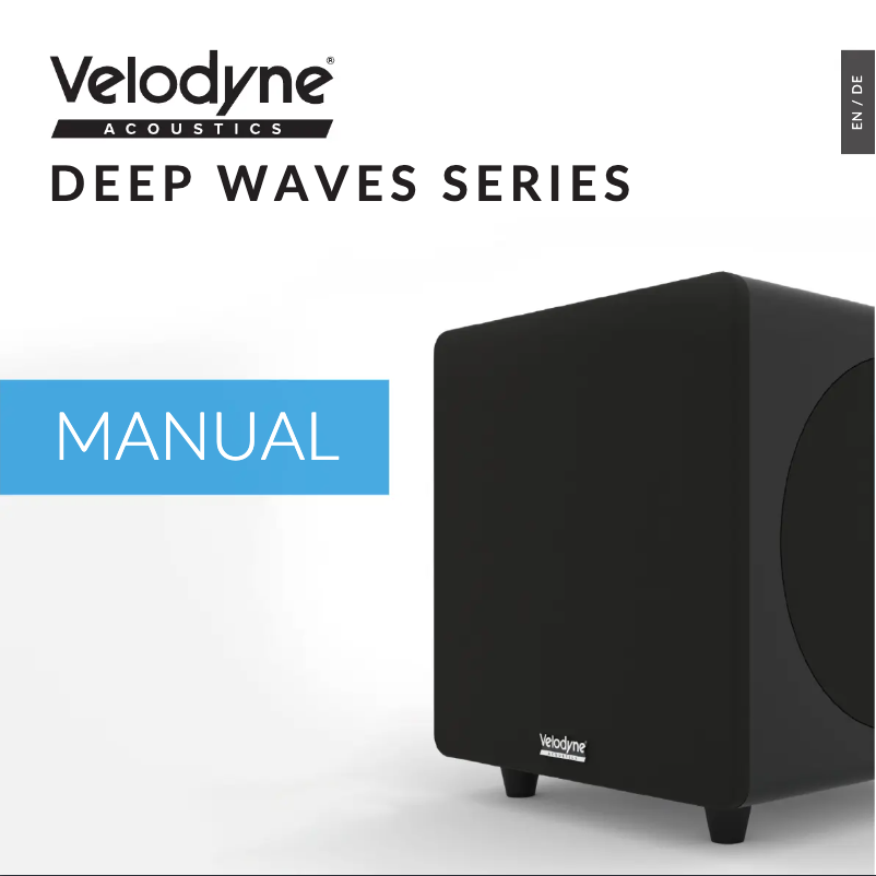 Image de la première page du manuel de l'appareil Deep Waves 12
