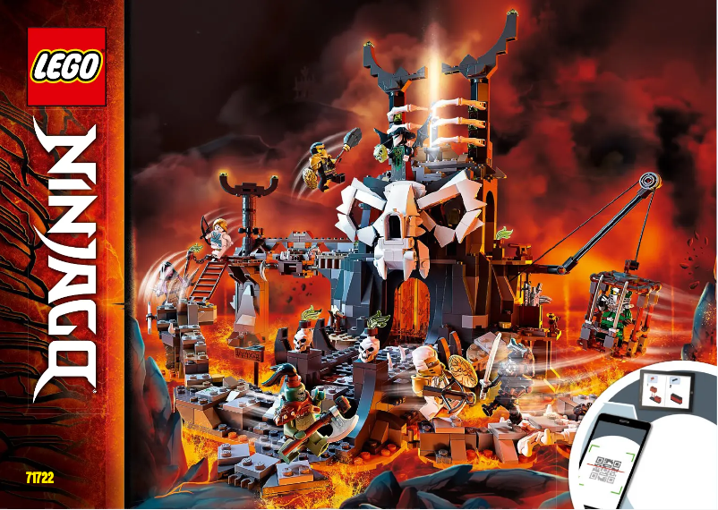Page 1 of the manual User Manual Lego Ninjago 71722