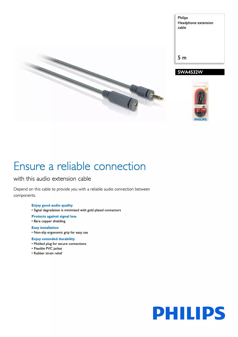 Page n°1 - Brochure Philips SWA4532W