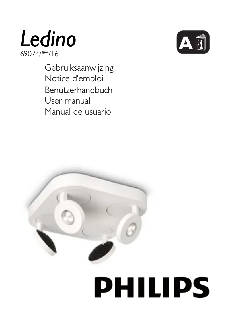 Page 1 de la notice Manuel utilisateur Philips InStyle 690743116