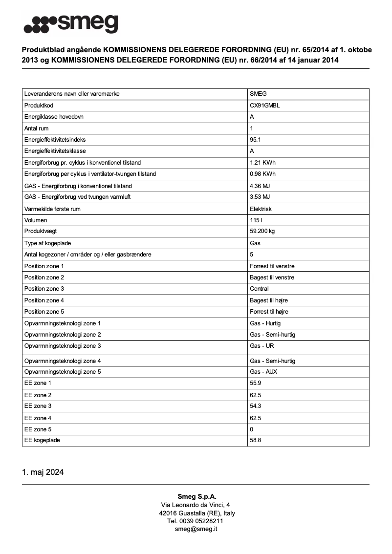 Image de la première page du manuel de l'appareil CX91GMBL