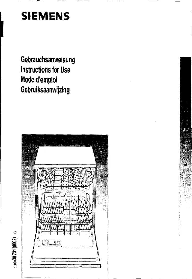 Page n°1 - Manuel utilisateur Siemens SE54862