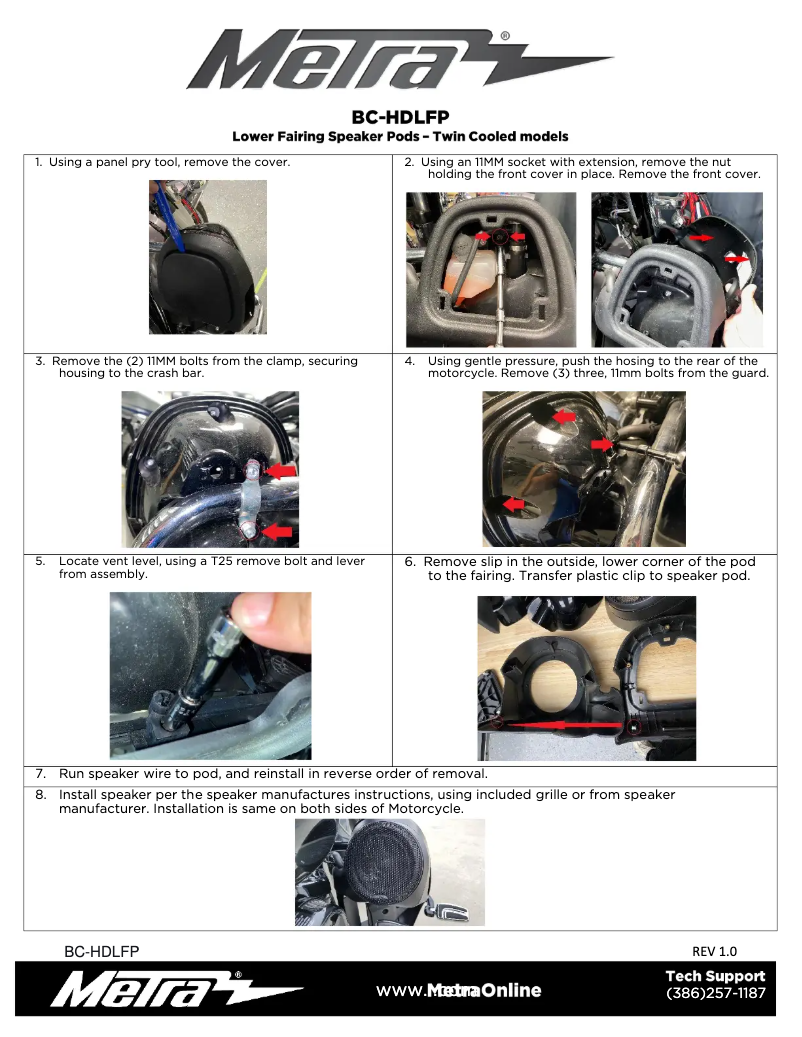 Página 1 del manual Manual de usuario Metra BC-HDLFP