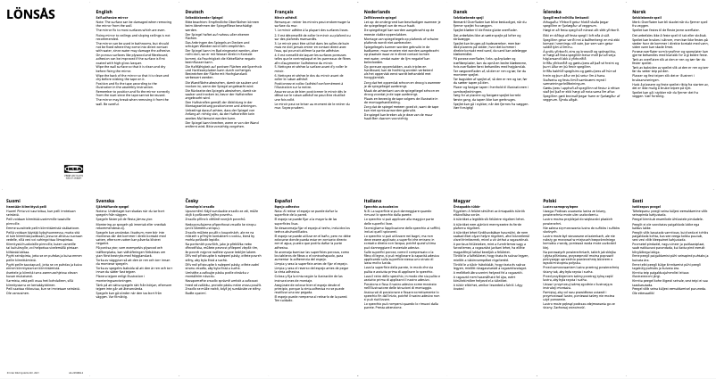 Image de la première page du manuel de l'appareil LÖNSÅS 504.710.26