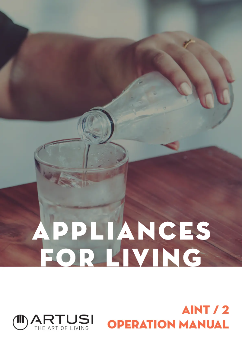 Page 1 de la notice Manuel utilisateur Artusi AINT1192
