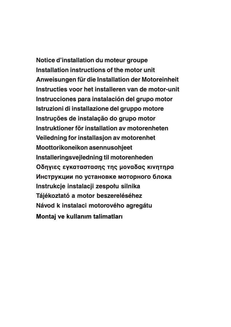 Image de la première page du manuel de l'appareil MT916X