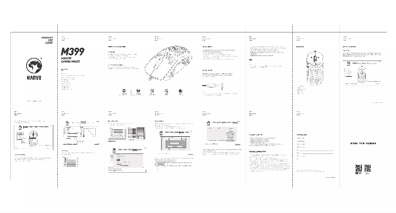 Page n°1 - Manuel utilisateur Marvo M399