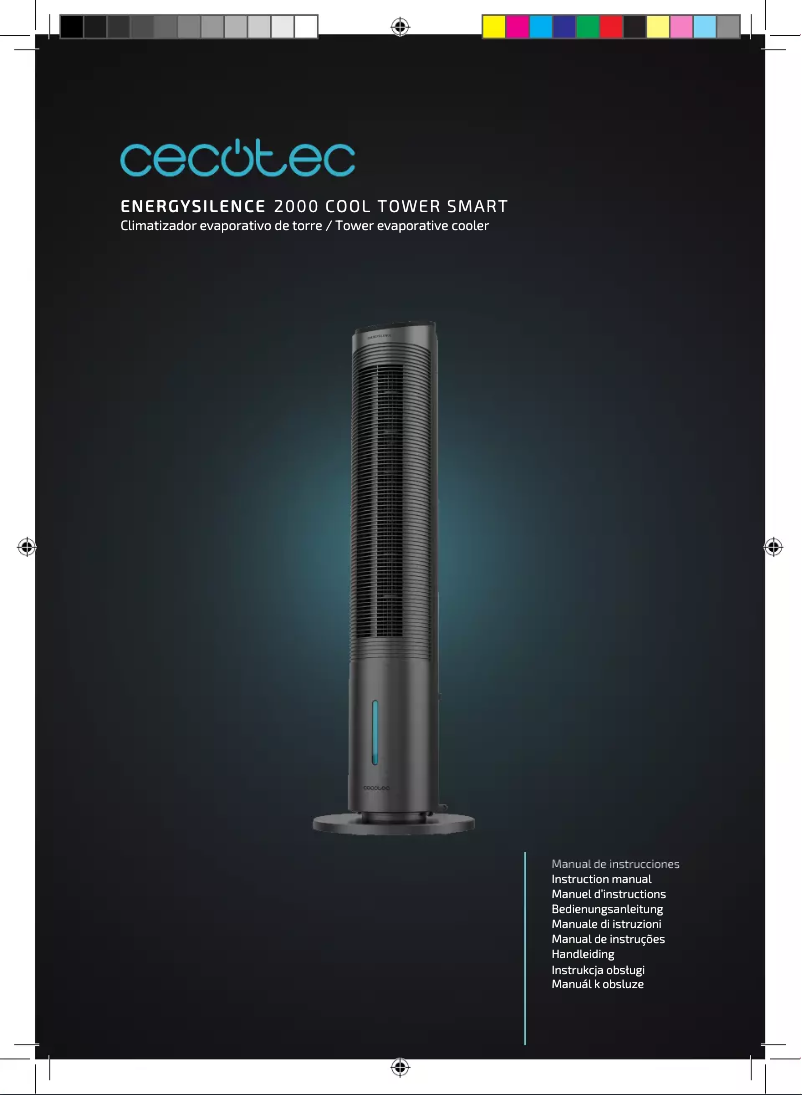 Page 1 de la notice Manuel utilisateur Cecotec EnergySilence 2000 Cool Tower