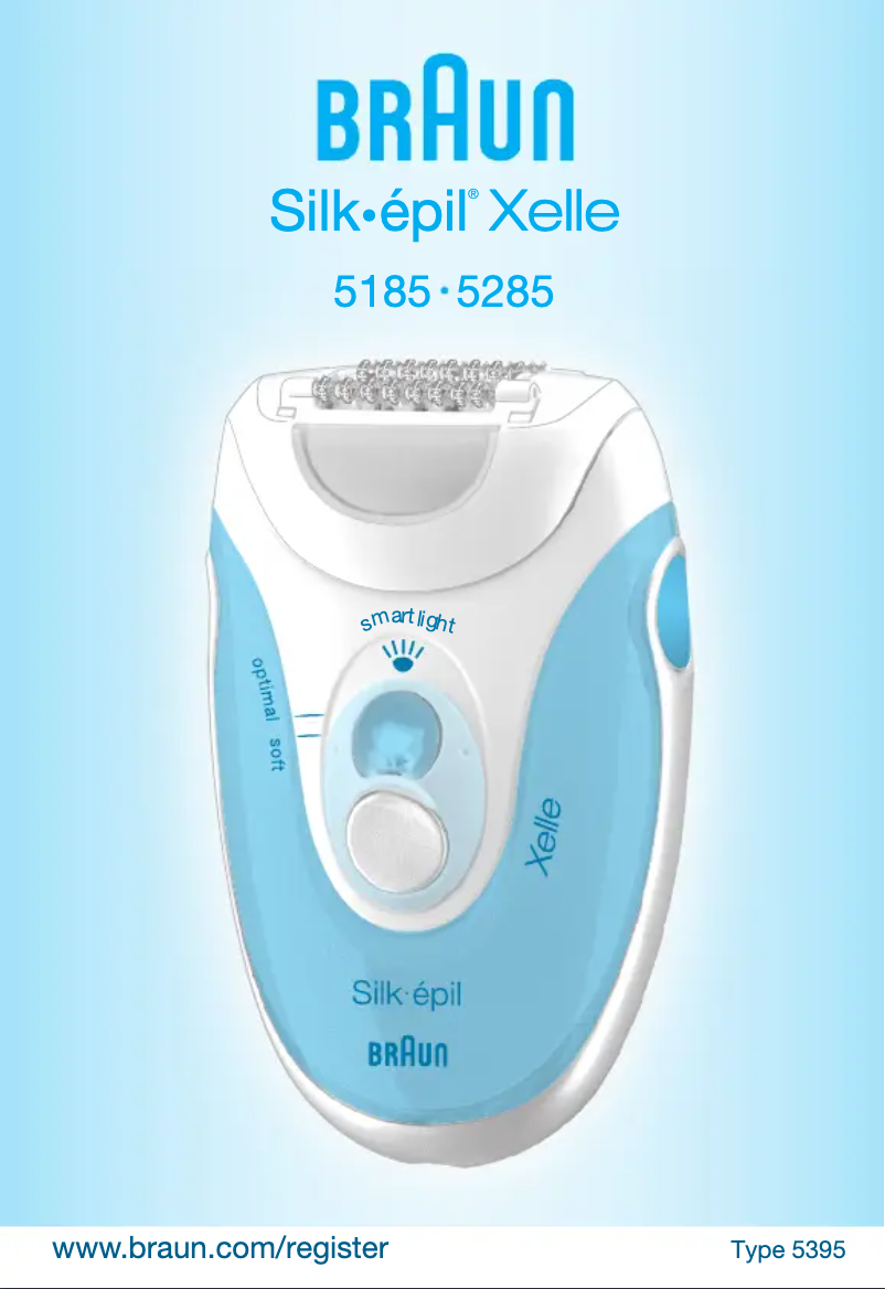 Página 1 del manual Manual de usuario Braun Silk-epil Xelle 5285