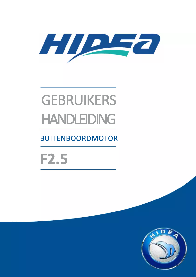 Image de la première page du manuel de l'appareil F2.5