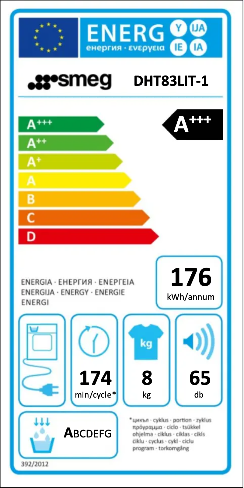 Image de la première page du manuel de l'appareil DHT83LIT-1