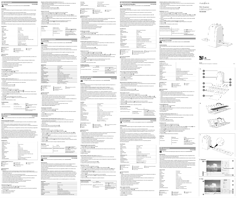 Página 1 del manual Manual de usuario Nedis FISC3650BK