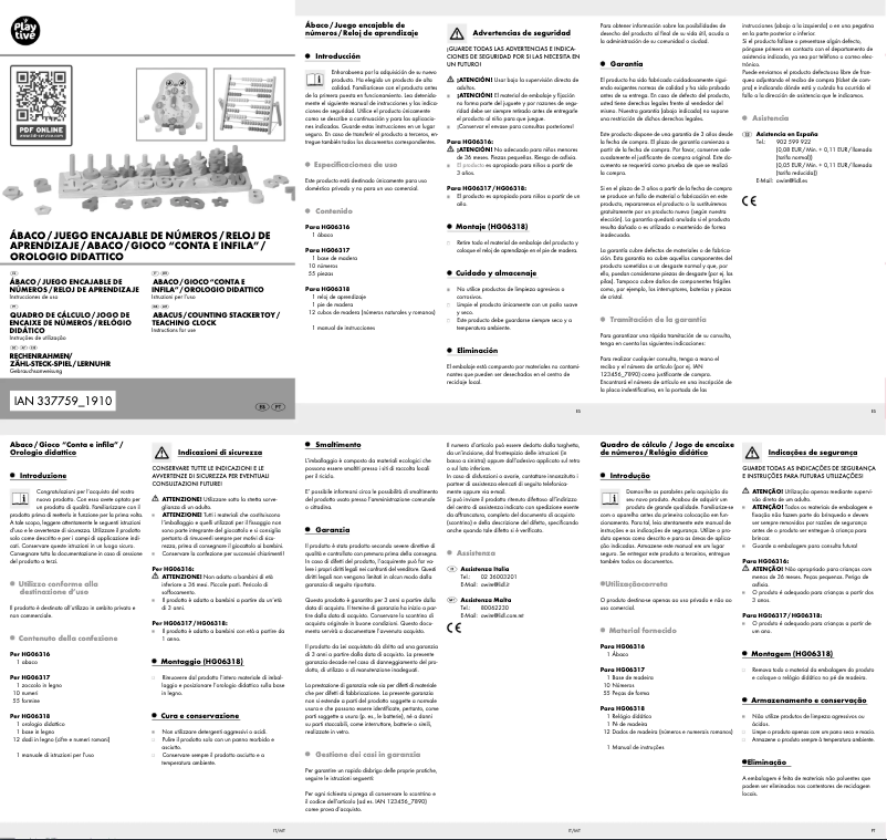 Image de la première page du manuel de l'appareil HG06316