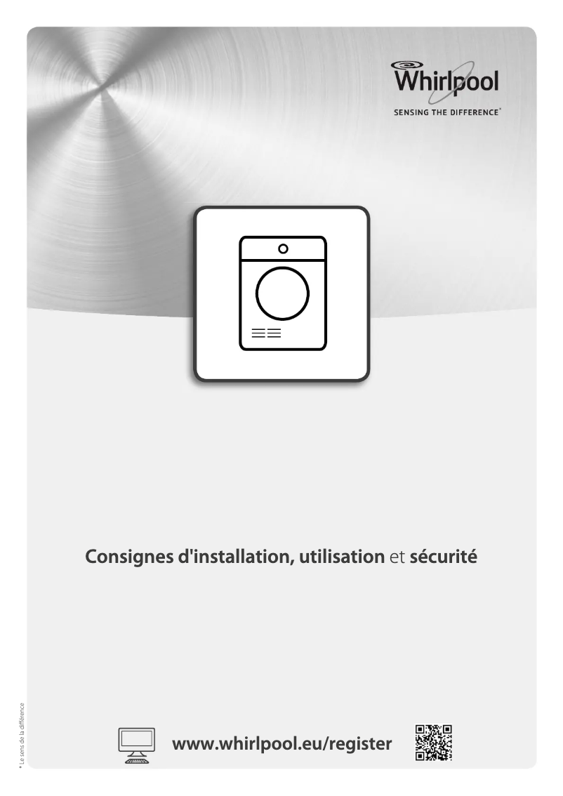 Page 1 de la notice Manuel utilisateur Whirlpool DSCX 80110