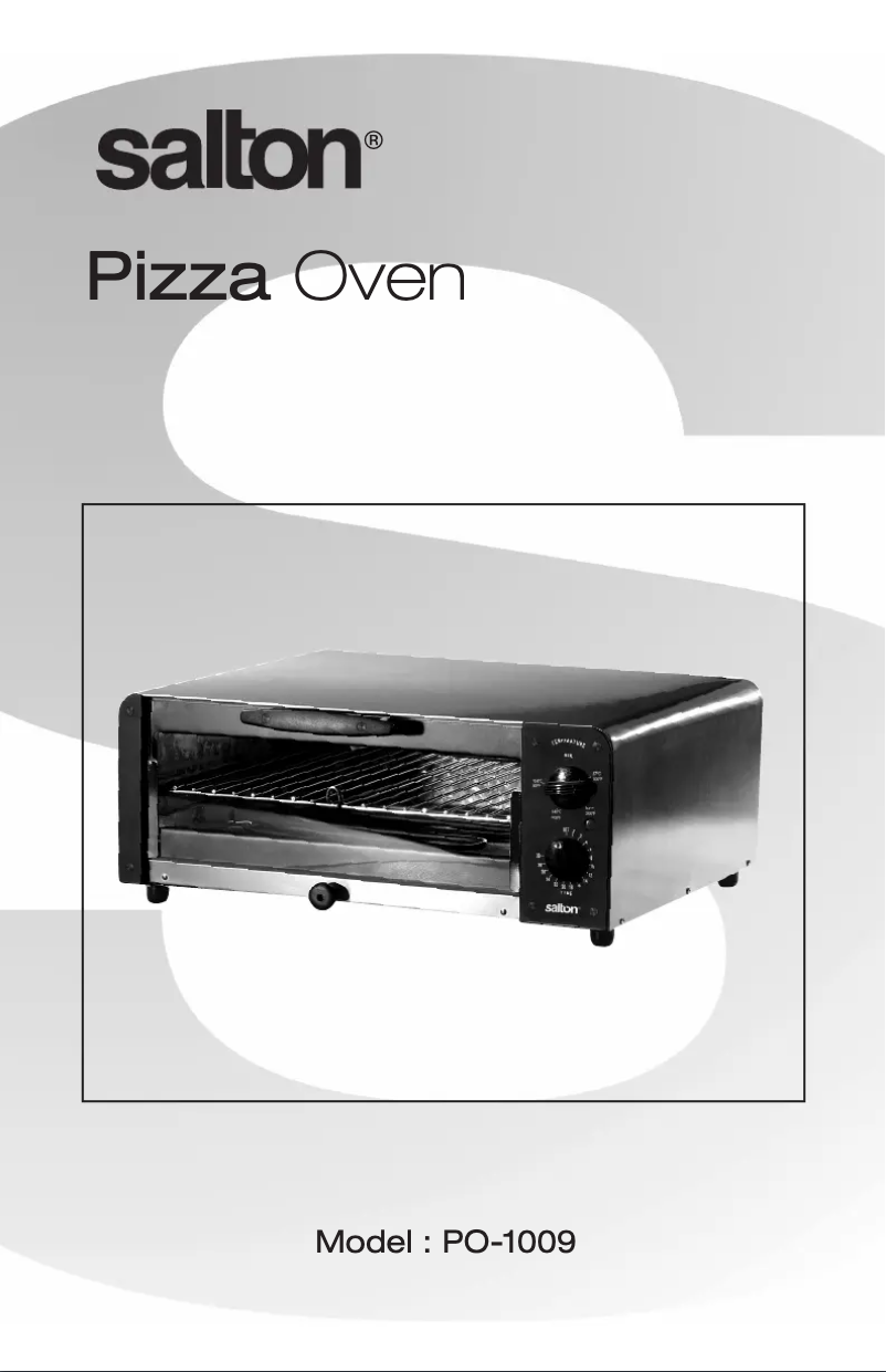 Página 1 del manual Manual de usuario Salton PO-1009