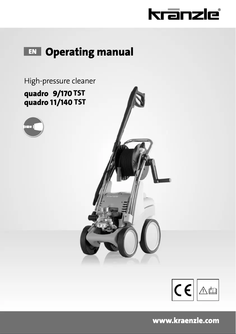 Page 1 de la notice Manuel utilisateur Kränzle Quadro 11/140 TST