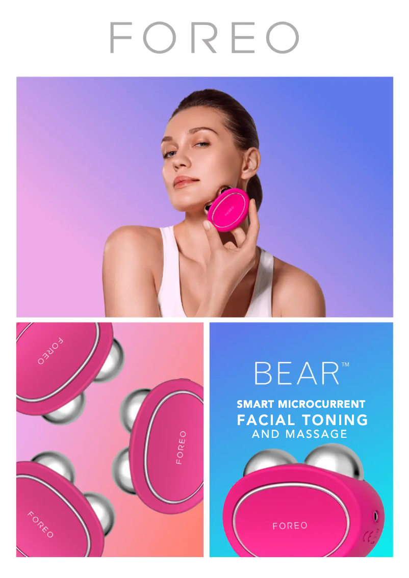 Page 1 de la notice Manuel utilisateur Foreo BEAR