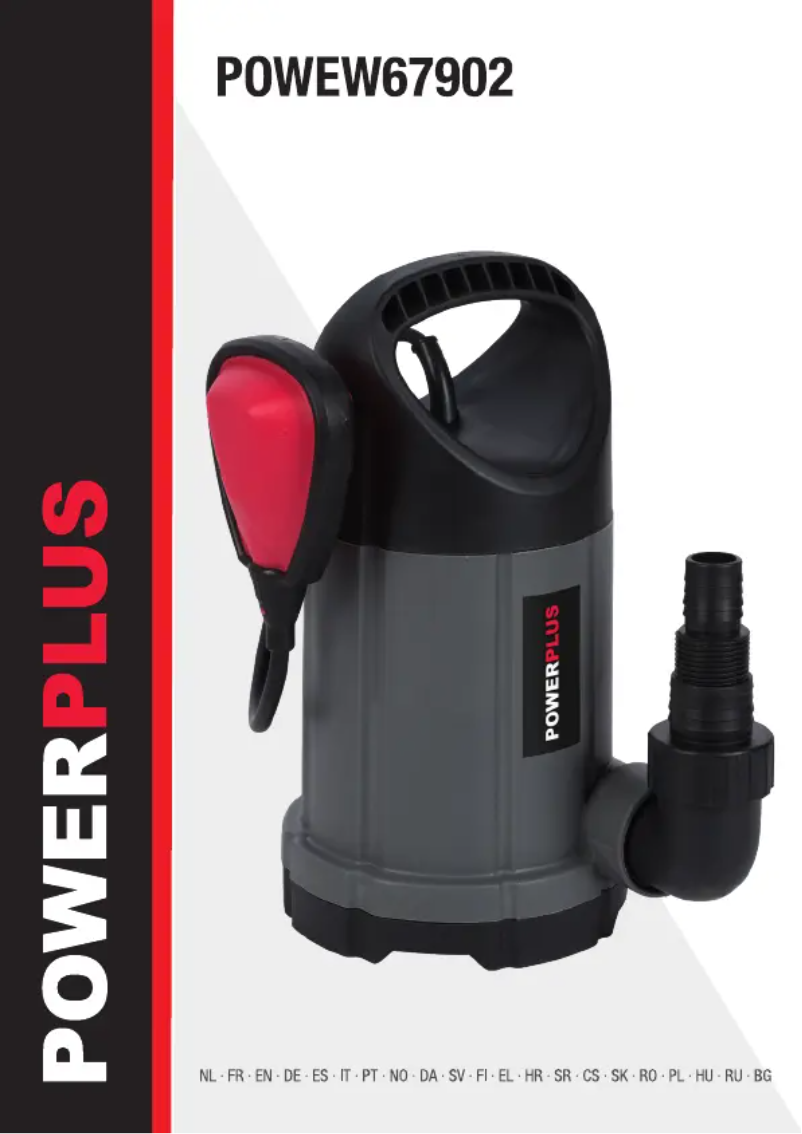 Page 1 de la notice Manuel utilisateur PowerPlus POWEW67902