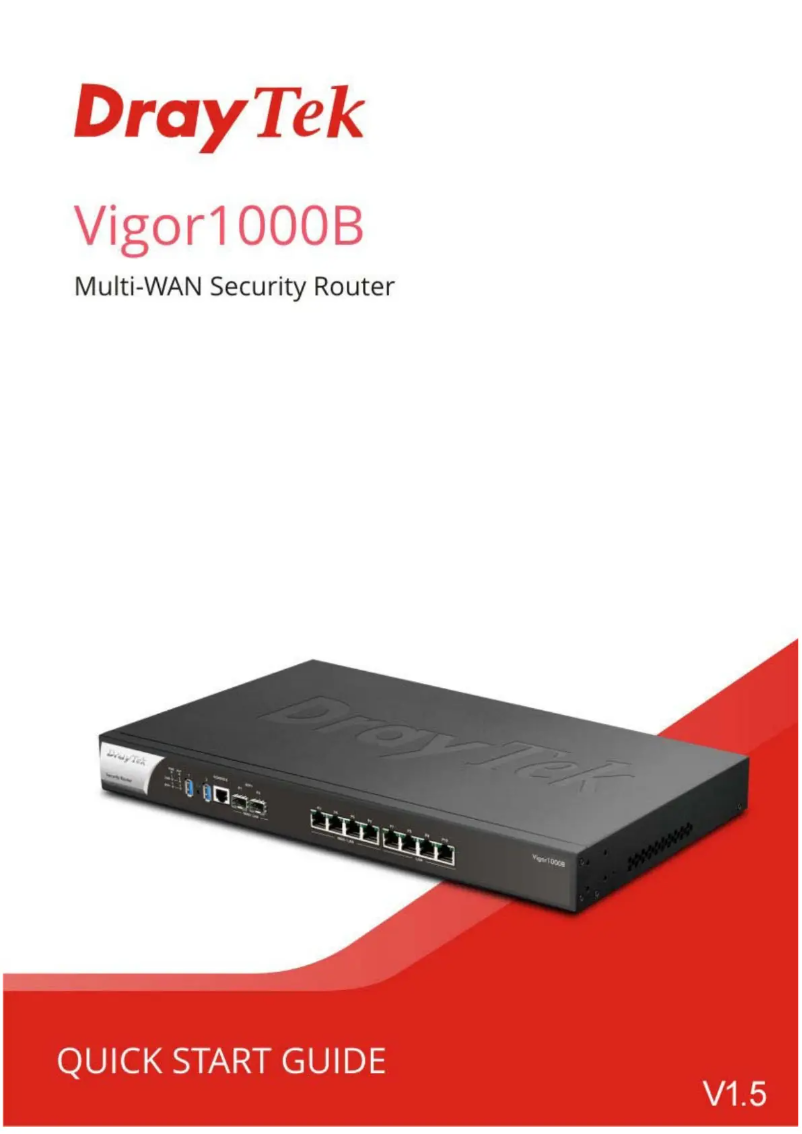 Image de la première page du manuel de l'appareil Vigor1000B