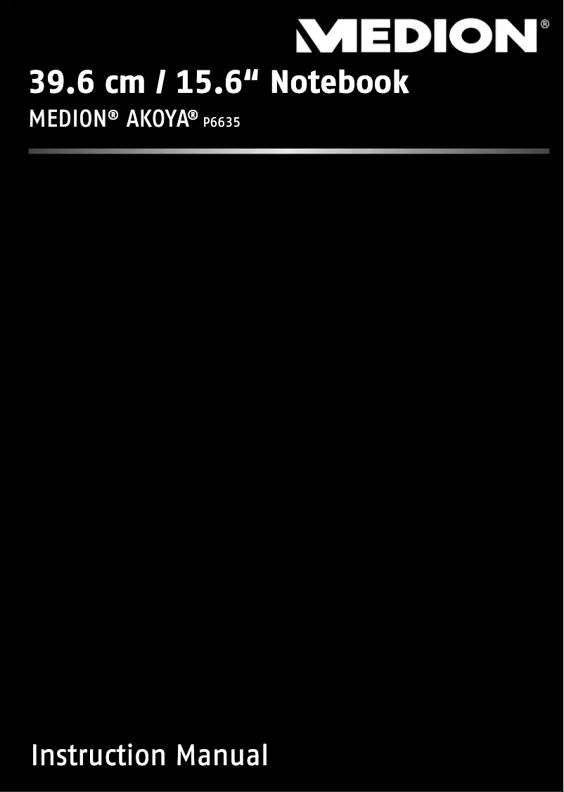 Page 1 de la notice Manuel utilisateur Medion Akoya P6635 MD 98099